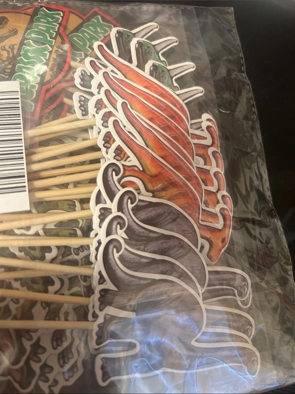 New unopened dinosaur 39pack cupcake decoration s supplies